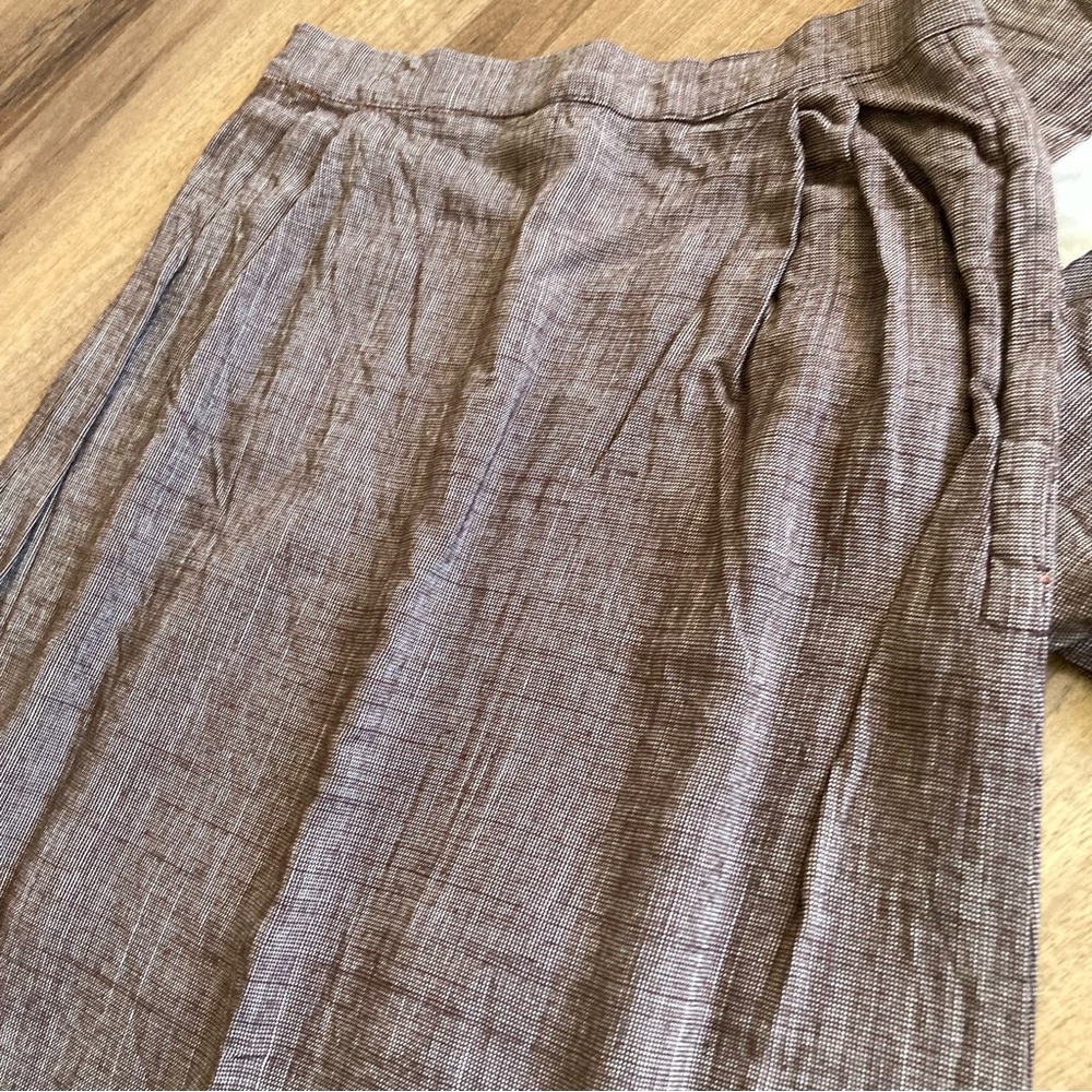 Vintage 1940s Brown Midi Skirt Suit w/ Bedazzled detailing Sz 2 - Picture 6 of 11